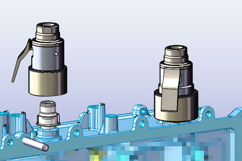 汽車(chē)VDA系列冷卻管口快速測(cè)試接頭的無(wú)損連接方案